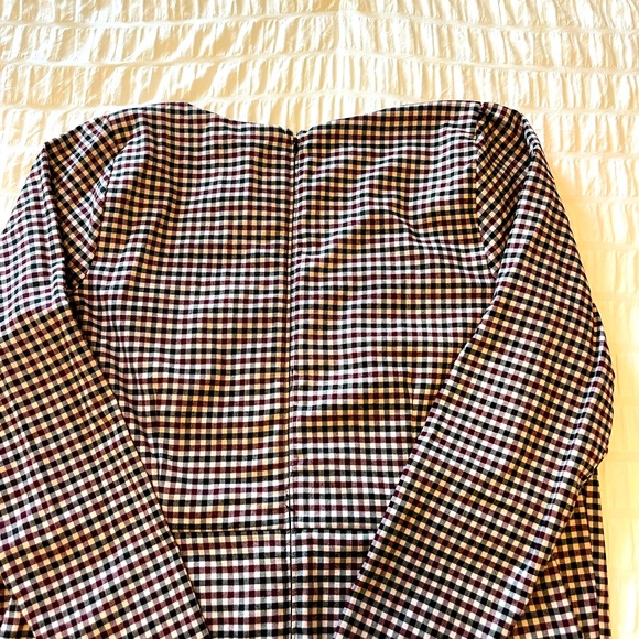 Abercrombie and Fitch plaid.dress Med Tall -NWT - Picture 2 of 6